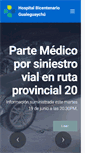 Mobile Screenshot of hospitalcentenario.com.ar